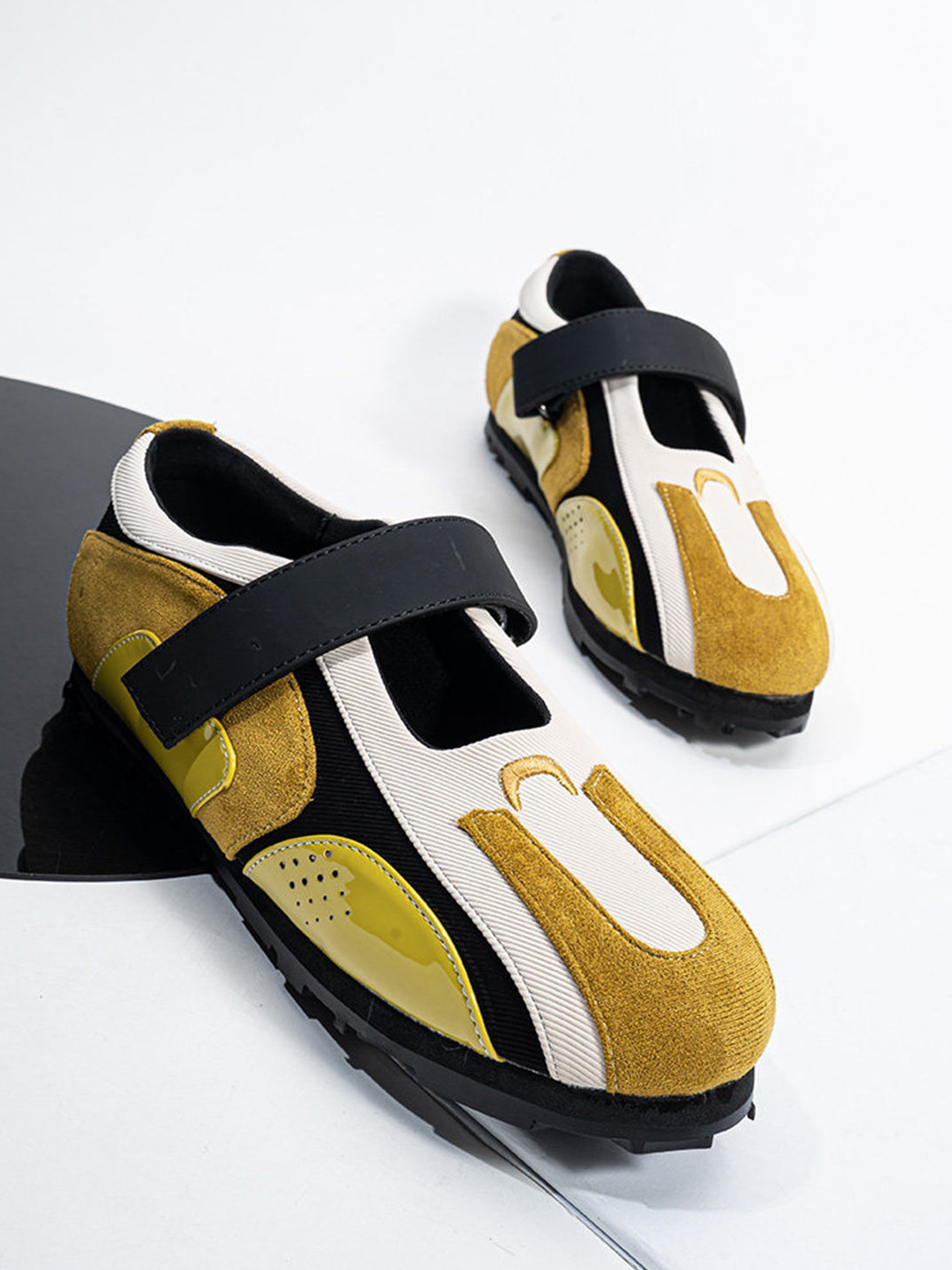 Beaded-Strap Sport Ballet Mary Janes