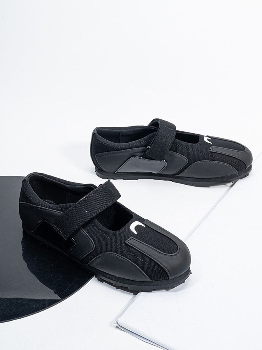 Beaded-Strap Sport Ballet Mary Janes