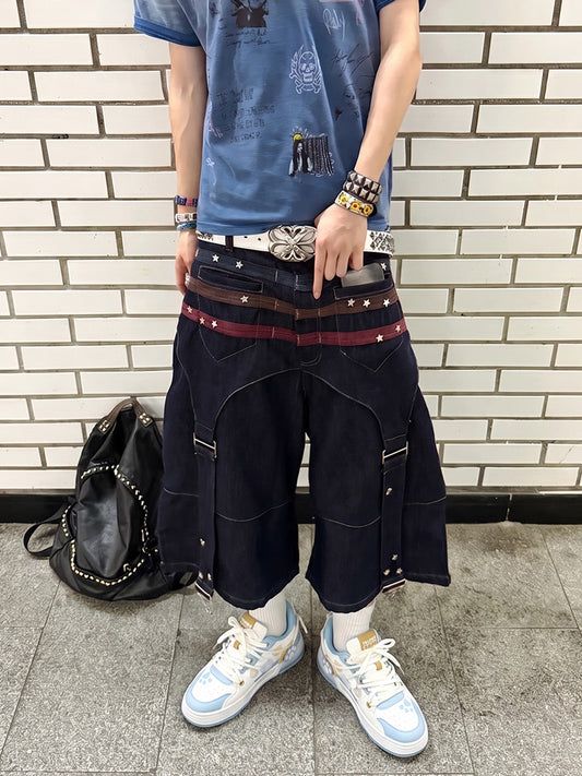 Paw-Panel Padded Low-Top Court Sneakers