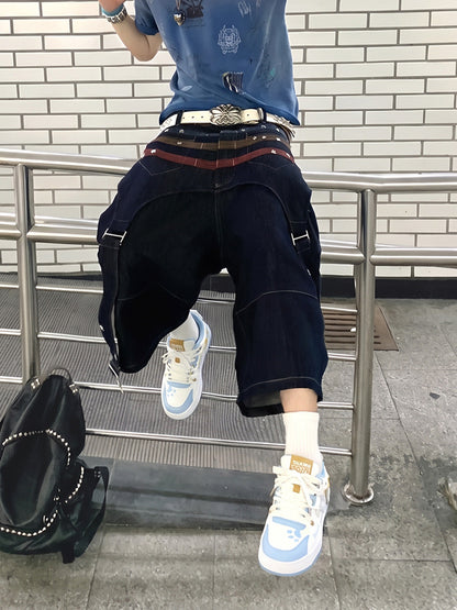 Paw-Panel Padded Low-Top Court Sneakers