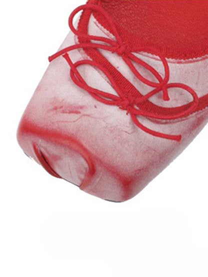 Square-Toe Mesh Bow Kitten-Heel Flats