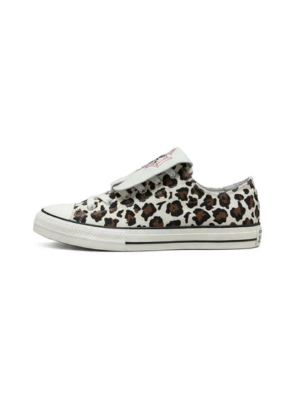 Spider-Tongue Animal-Print High-Low Sneakers